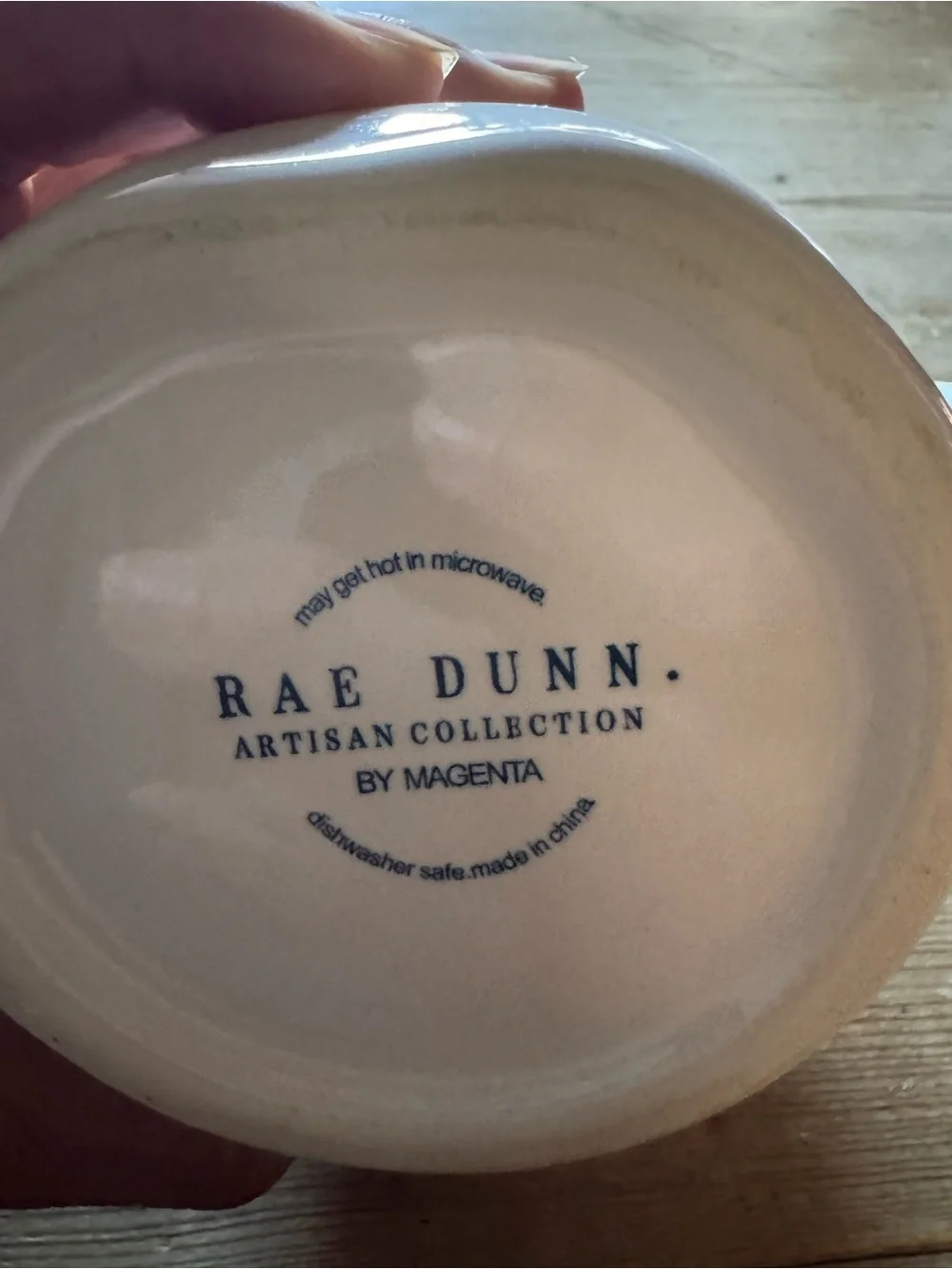 RAE DUNN BY MAGETA White 'MILK' Ceramic Mug